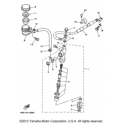 Rear Master Cylinder