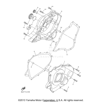 CRANKCASE COVER 1