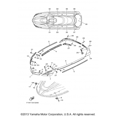 Gunwale Mat