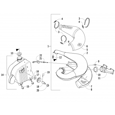 EXHAUST ASSEMBLY