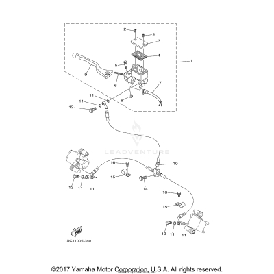 FRONT MASTER CYLINDER