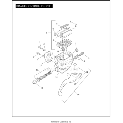 BRAKE CONTROL, FRONT