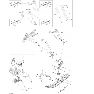 07- Front Suspension And Ski