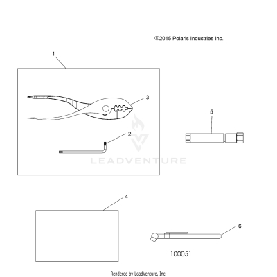 TOOLS, TOOL KIT - A19SEA57R1/SEE57R1/7 (100051)