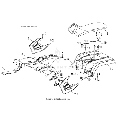 BODY, CAB and SEAT - A25YFA11N5 (49ATVCAB07SPRT90)