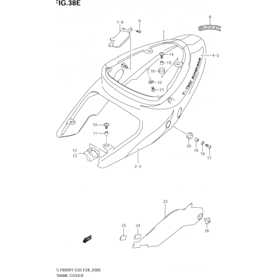 FRAME COVER (MODEL K3)