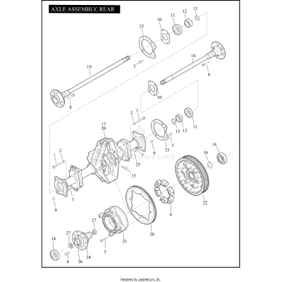 AXLE ASSEMBLY, REAR