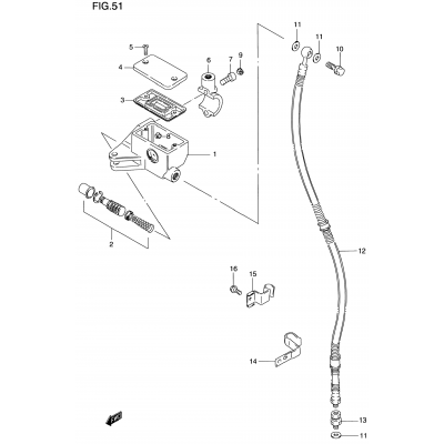 FRONT MASTER CYLINDER