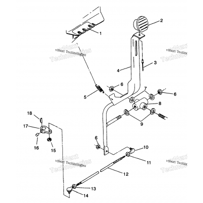 Shift Linkage Assembly 4X4 250