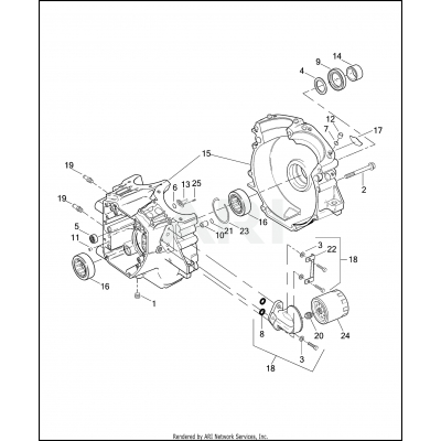 CRANKCASE AND ENGINE OIL FILTER - TWIN CAM 88™