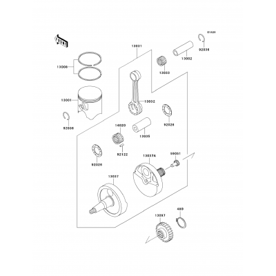 Crankshaft/Piston(s)