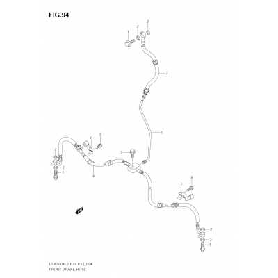 FRONT BRAKE HOSE