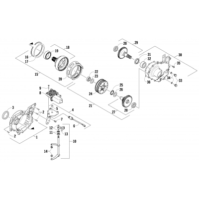 GEARCASE ASSEMBLY