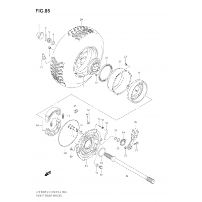 RIGHT REAR WHEEL