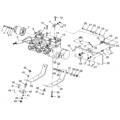 Engine Mounting 600 Xcr