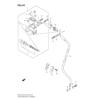 FRONT MASTER CYLINDER