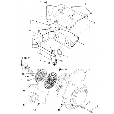 Blower Housing & Recoil Starter