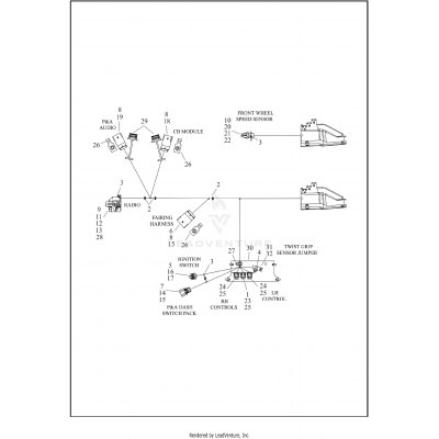 WIRING HARNESS, MAIN, ABS - FLTRU (2 OF 8)