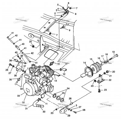 Engine Mounting Sport 400L