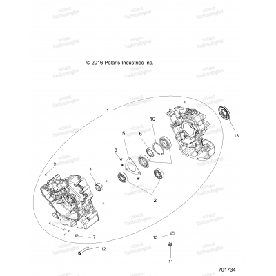 Engine, Crankcase