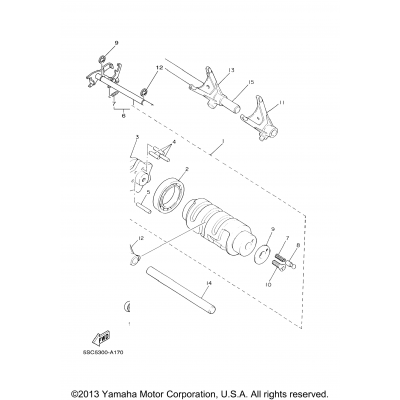 Shift Cam Fork