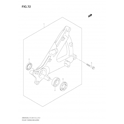 REAR SWINGING ARM