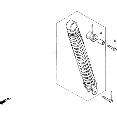 REAR SHOCK ABSORBER