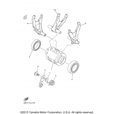 Shift Cam Fork