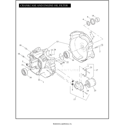 CRANKCASE AND ENGINE OIL FILTER - TWIN CAM 88™