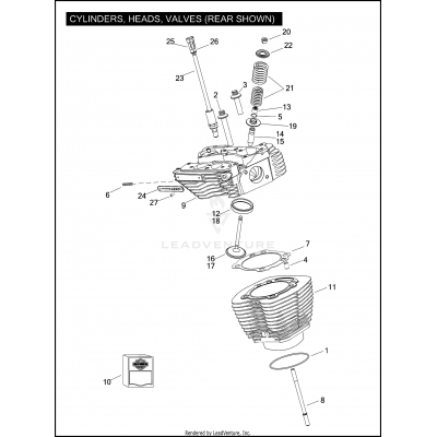 CYLINDERS, HEADS, VALVES