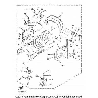 Alternate Semi Double Seat