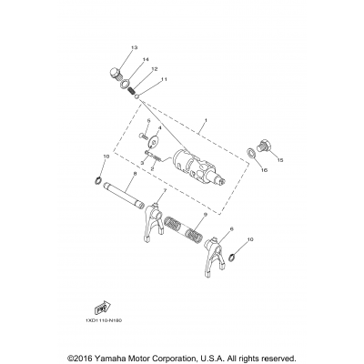 Shift Cam Fork