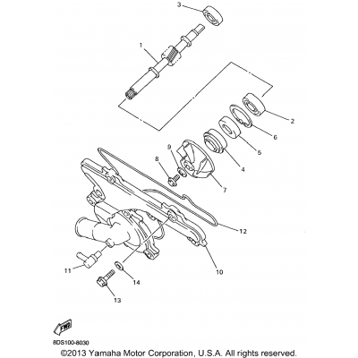 Water Pump For Mm700