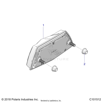 ELECTRICAL, TAILLIGHT - A25SVA85A4 (C101512)
