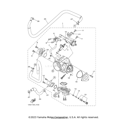 THROTTLE BODY ASSY 1