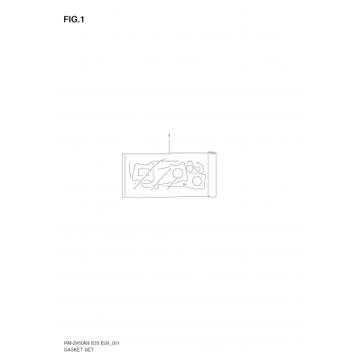 GASKET SET (RM-Z450 K8/K9/L0)