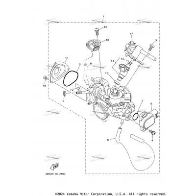 Throttle Body Assy 1