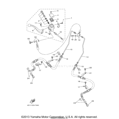 FRONT MASTER CYLINDER