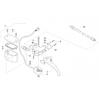 HYDRAULIC BRAKE CONTROL ASSEMBLY