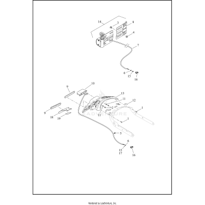 LICENSE PLATE BRACKETS - FXBR