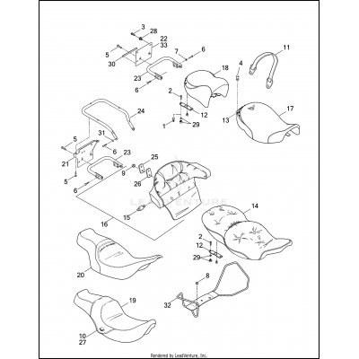 SEATS & REAR FRAME RAILS