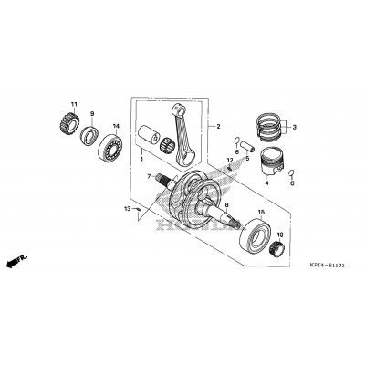 CRANKSHAFT / PISTON (2)