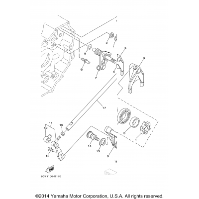 Shift Cam Fork