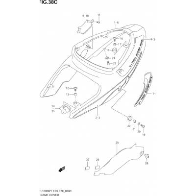 FRAME COVER (MODEL K1)