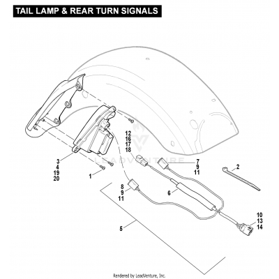 TAIL LAMP & REAR TURN SIGNALS