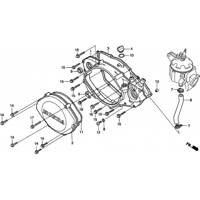 RIGHT CRANKCASE COVER