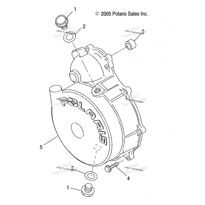 Engine, Flywheel Cover