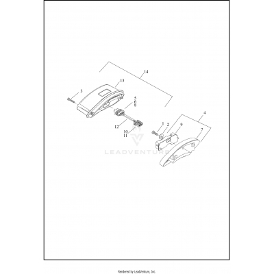 TAIL LAMP AND TURN SIGNALS, REAR - (CANADA, DOMESTIC)