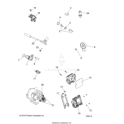 ELECTRICAL, SWITCHES, SENSORS and ECM - A17SEA57A1/5/7/9/L7/L8/E57A1/7/9/F57A4 [100515]