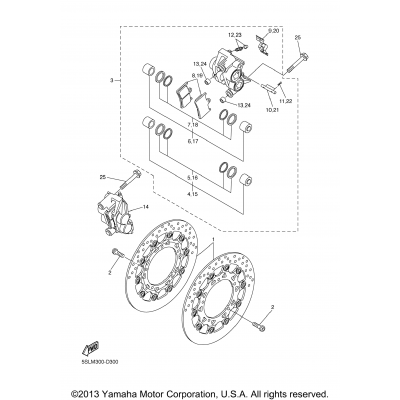 Front Brake Caliper